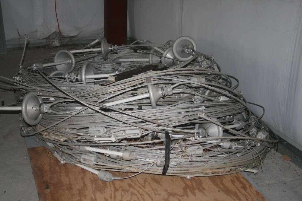 Shortwave TCI broadcast antenna will handle 100,00 watts.