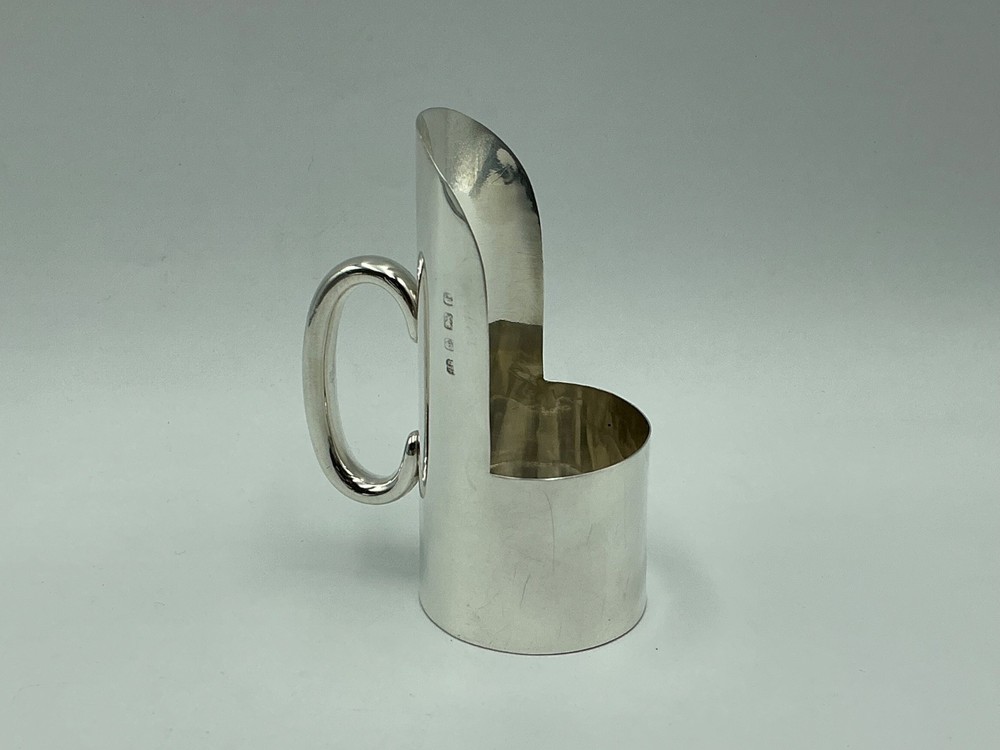 EDWARDIAN STERLING SILVER STUDENT NIGHT LIGHT, BIRMINGHAM C1905