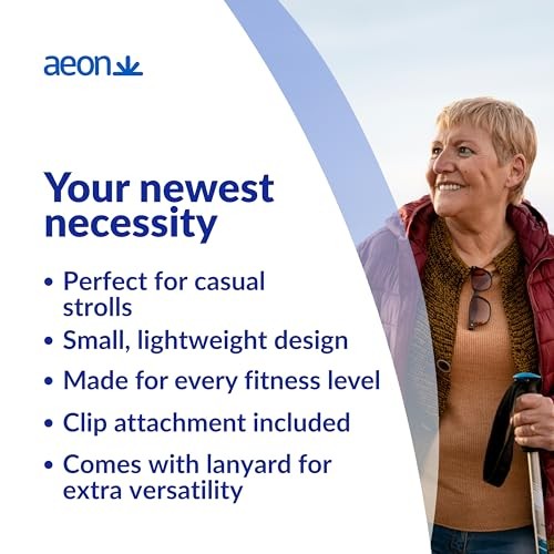 Ae Rechargeable 3D Pedometer with Step Counter – Silent Moti Sensor, Large LCD