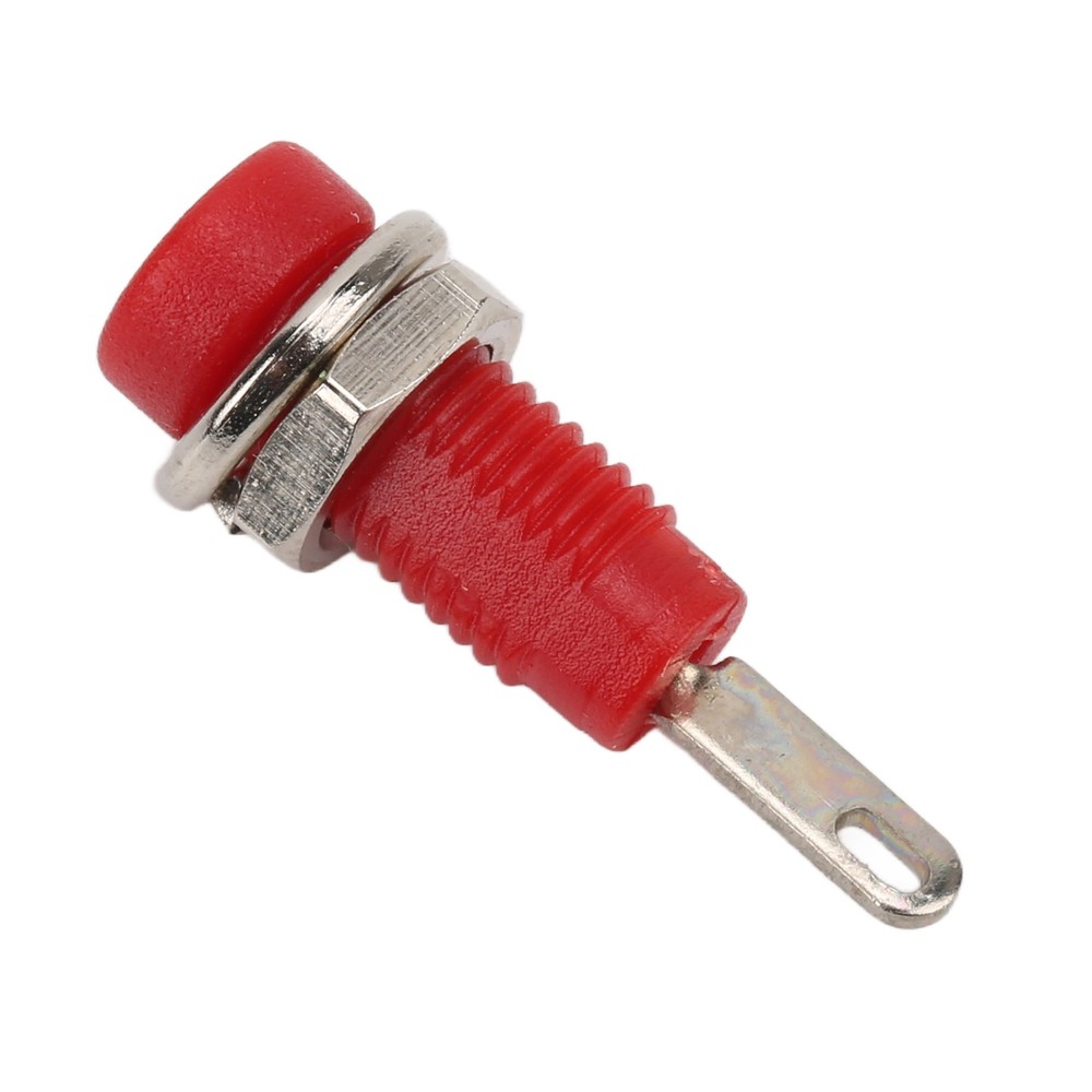 10Pcs 2mm Banana Jack Panel Socket High Transmission For Electronic Instrument
