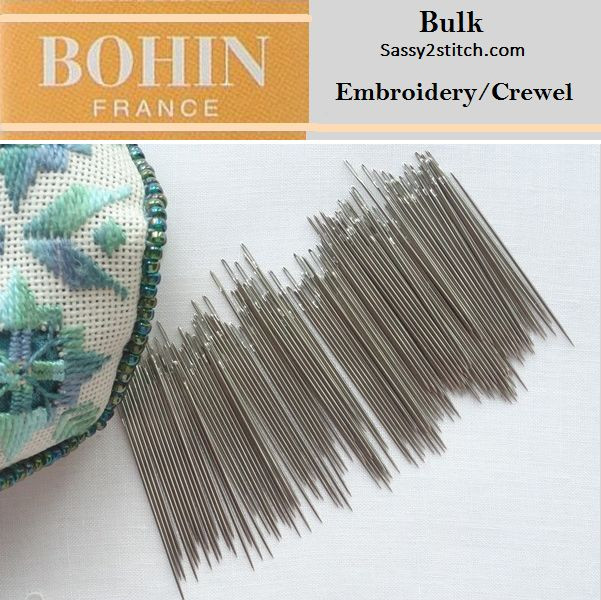 Bulk Bohin #9  Embroidery/Crewel Needles