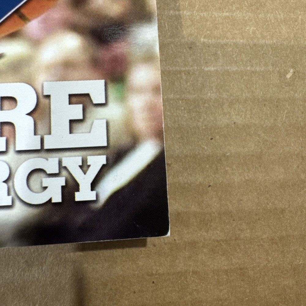 Tim Duncan February 9 2005 ￼ Washington Wizards GAME TIME program Vs Spurs NICE!