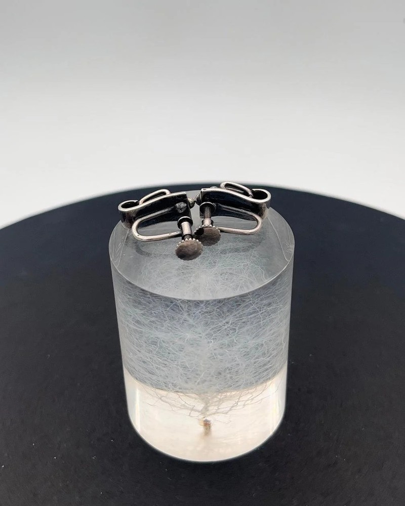 Hans Hansen Sterling Silver Earrings