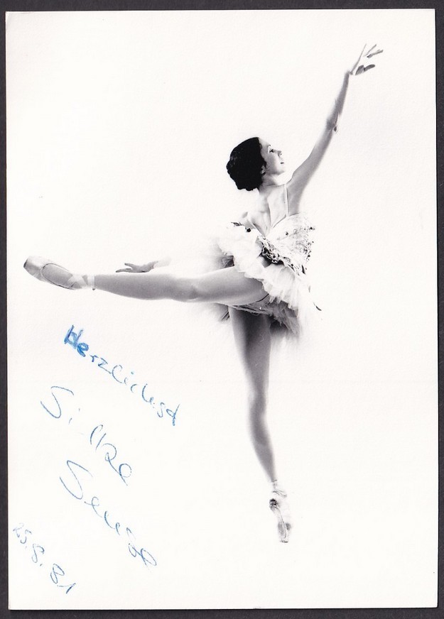SILKE SENSE German Ballet Dancer signed photograph