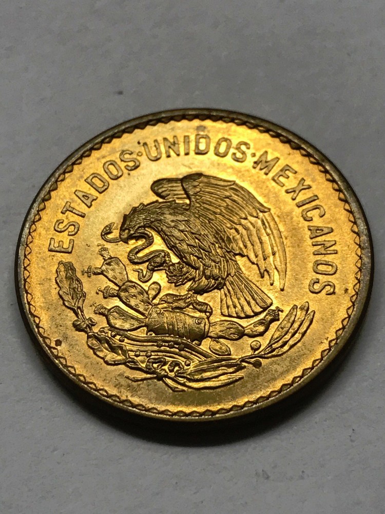 1945 Mexico 5 Centavos Unc #11159
