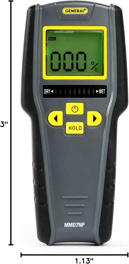 Advanced Digital Moisture Meter - Fast, Accurate Humidity Reader with Alerts