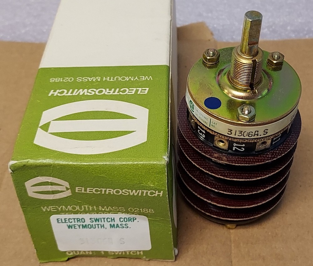 SWITCH, ROTARY - PN# 31306A-S -  ELECTROSWITCH