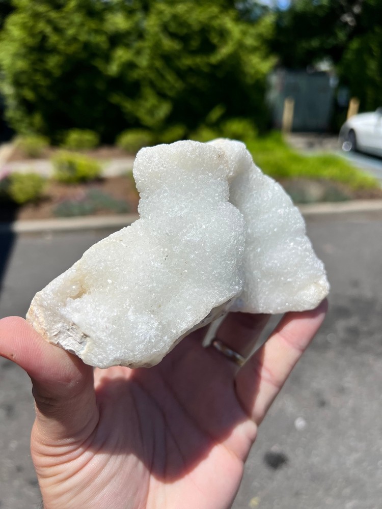 Druzy Quartz from Brazil M
