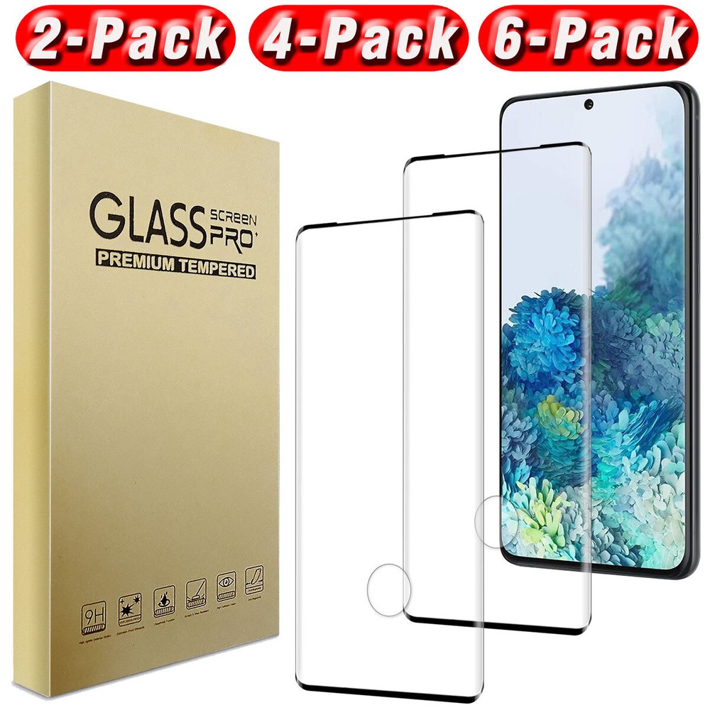 For Samsung Galaxy S20/S20 Plus/S20 Ultra Clear Tempered Glass Screen Protector
