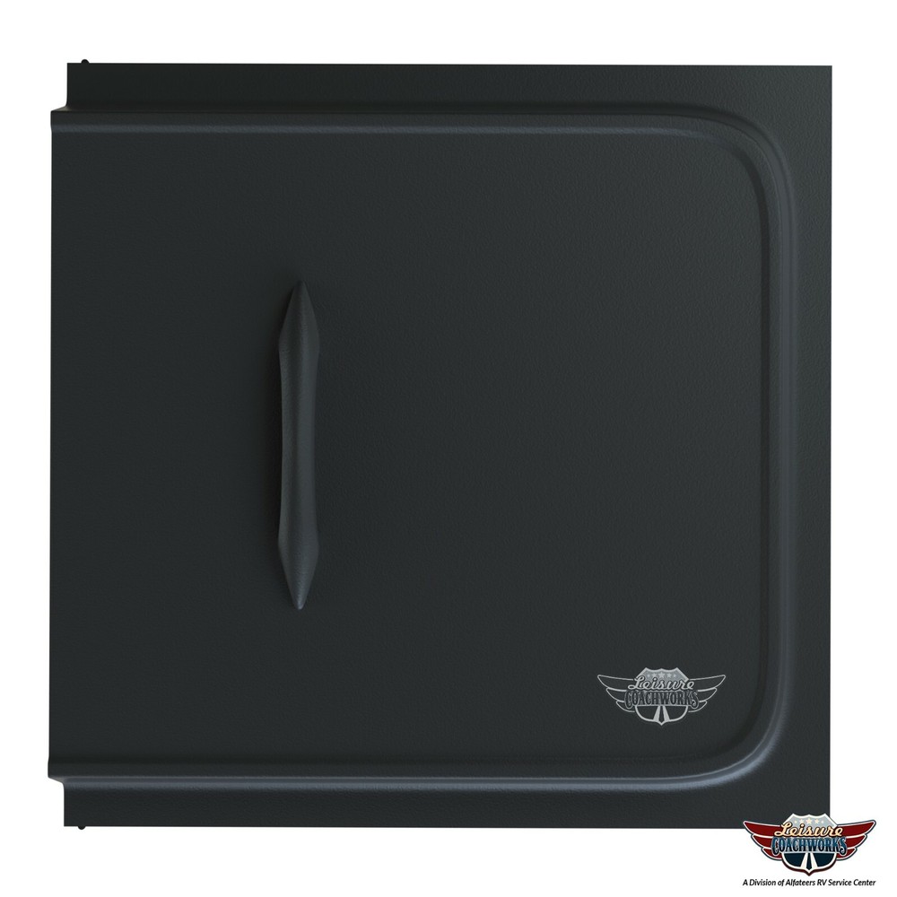 RV SCREEN DOOR SLIDER PANEL ONLY 12 INCH BLACK NEW Leisure Coachworks