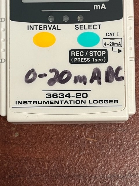 HIOKI 3634-20 Instrumentation Logger