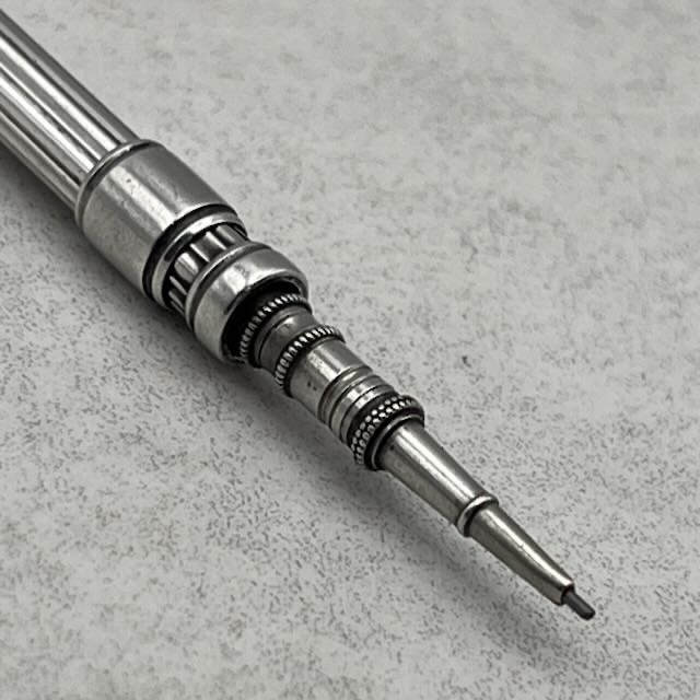 Antique solid sterling silver mechanical extending pencil Sampson Mordan & Co