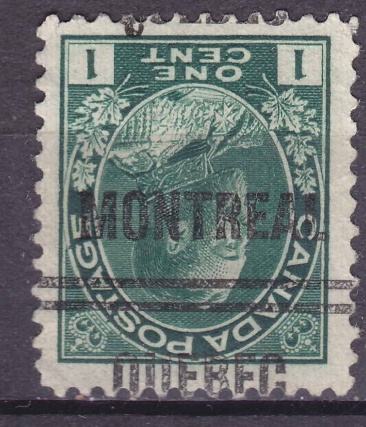 CANADA OLD VALUABLE PRECANCEL STAMP COLLECTION CV 180+