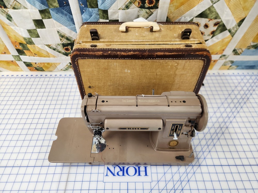 Singer 301 long bed with Foot Control and Case!