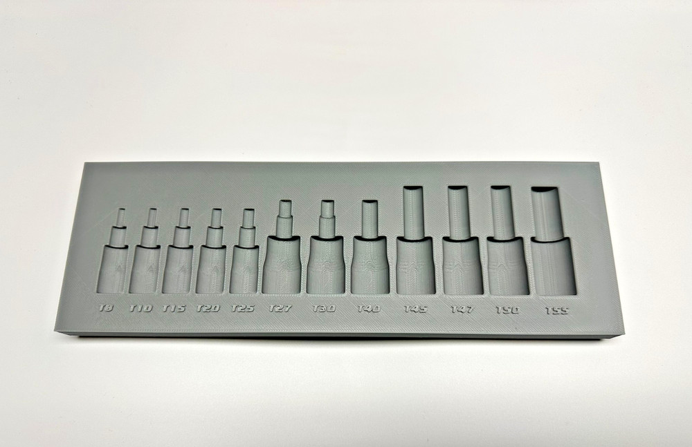 Snap On - 12 PC. Torx Tool Tray - Gridfinity - Read Description -