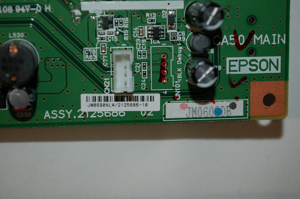 Epson WorkForce 615 Printer Main Logic Board 2125686 Formatter