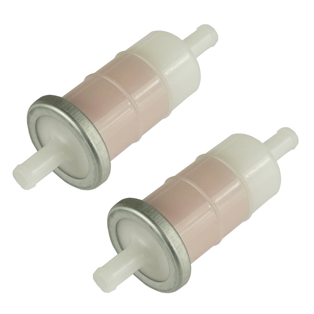 2PCS Fuel Filter For Kawasaki KAF400B Mule 600 2013 & Before