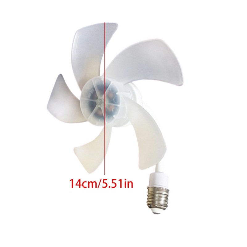 Ceiling Fan Light E27 Home Fixtures Quiet Ceiling Fan LED Light Plastic Texture