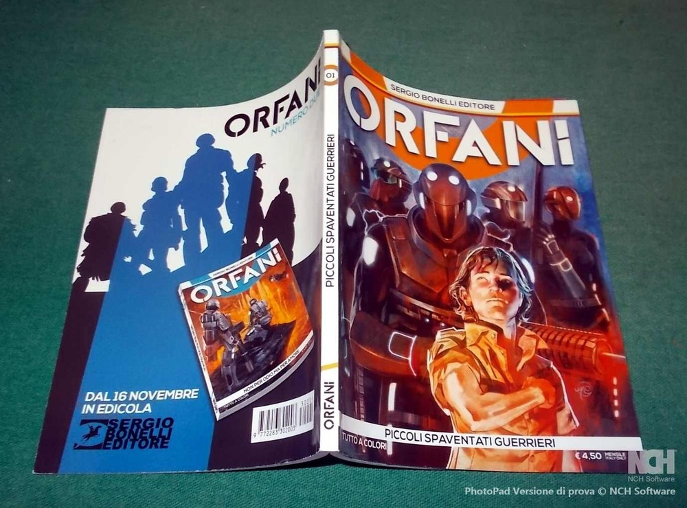 ORPHANS No. 1 Color "Little Scared Warriors" Bonelli Editions 2013