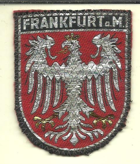 Frankfurt Souvenir Travel Patch