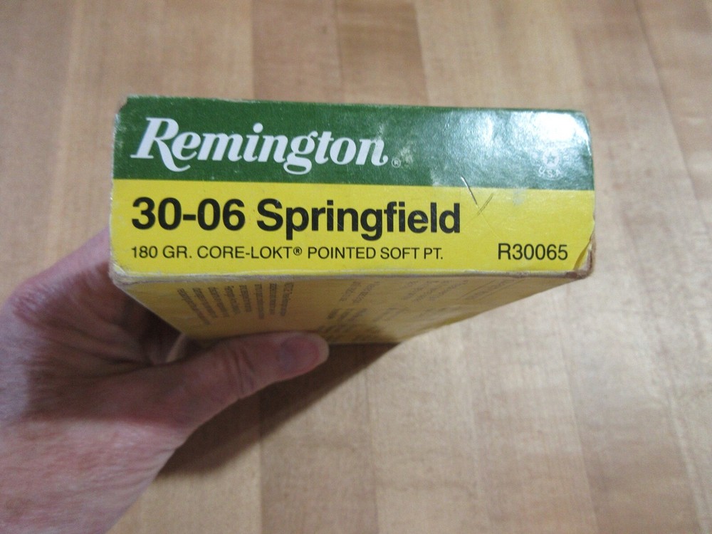 Empty Ammo BoxRemington 30-06 Springfield (w15) #19