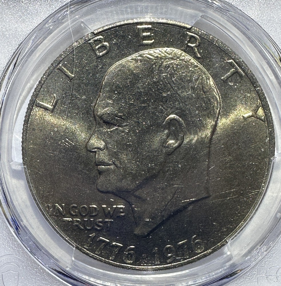 1976 Clad Eisenhower Dollar $1 Type 2 PCGS MS65 4745