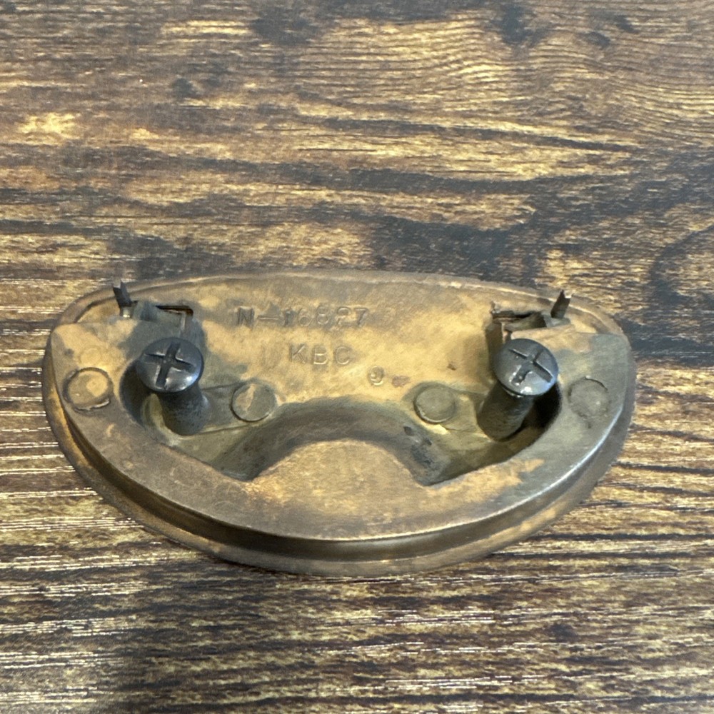 Drexel Passage Drawer Pull Handle Campaign Brass KBC N-16827 Replacement MCM