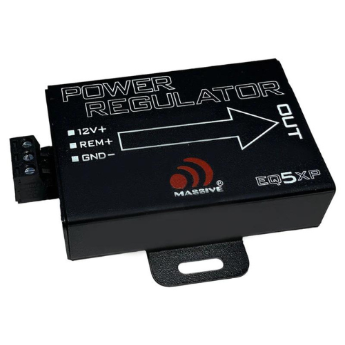 Massive Audio EQ5XP 5 Band Parametric Equalizer with Built-in 3-Way Crossover