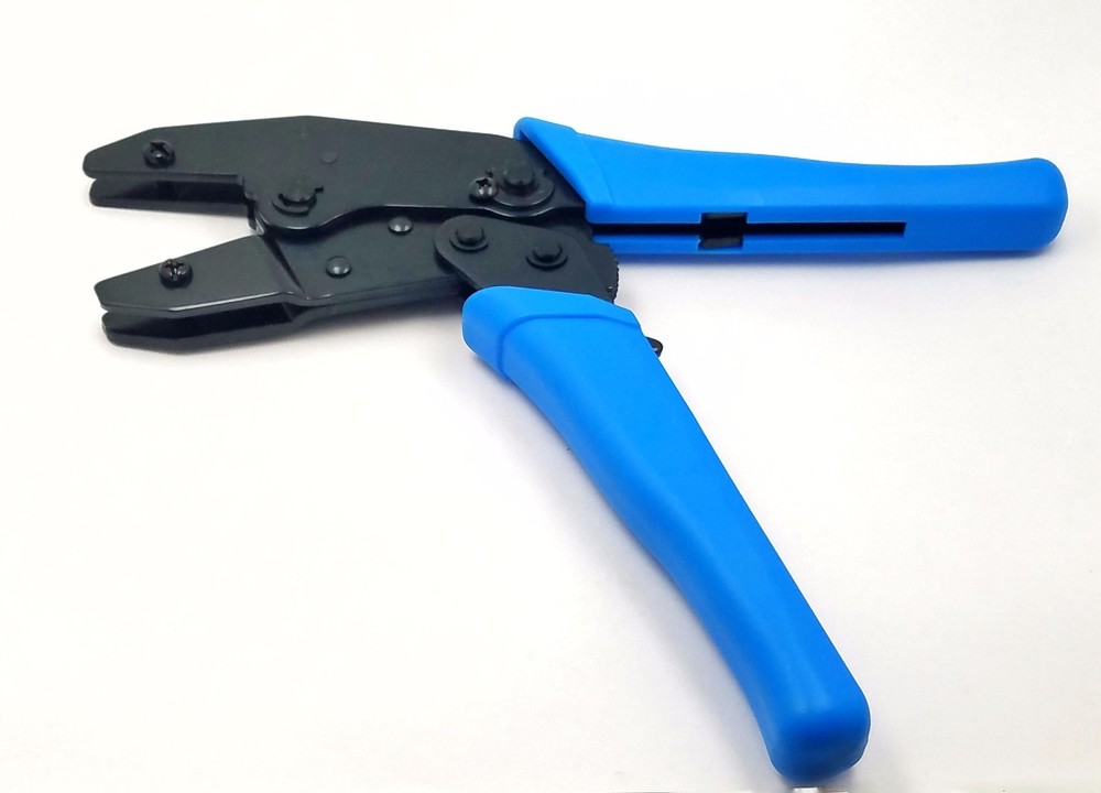 Interchangeable Ratchet Crimping Tool HT-336FM + Dies HT-2E1 & HT-2W