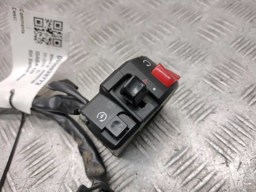 2020 AJS ISABA 125 ISABA Right Hand Switch Gear