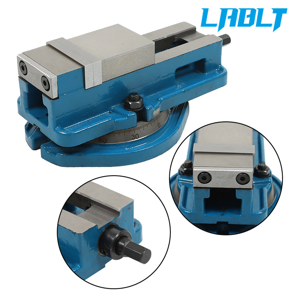 LABLT 2" Precision Mill Vise 360 Degree Swiveling Base Replacement for Shaping