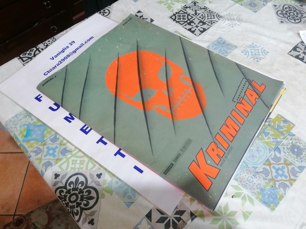 KRIMINAL NO. 0 ZERO LIMITED EDITION NEW