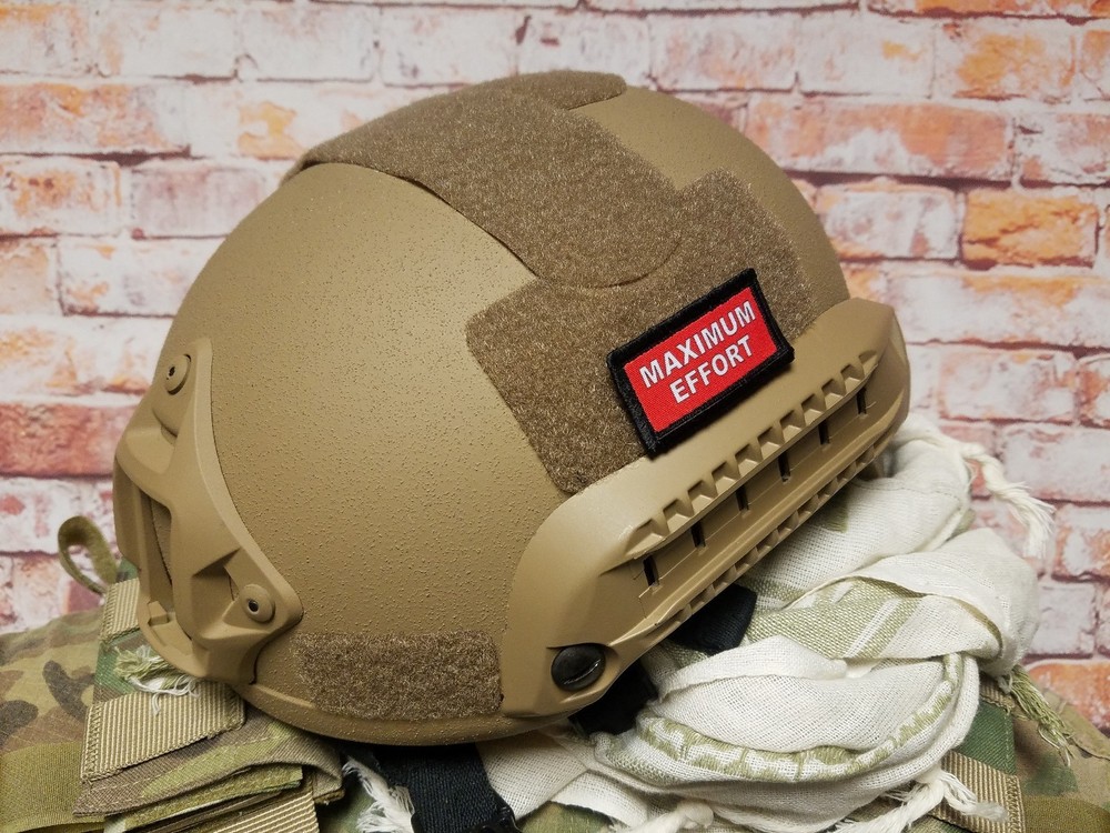 Maximum Effort Deadpool 1x2" Mini Military Patch Hook