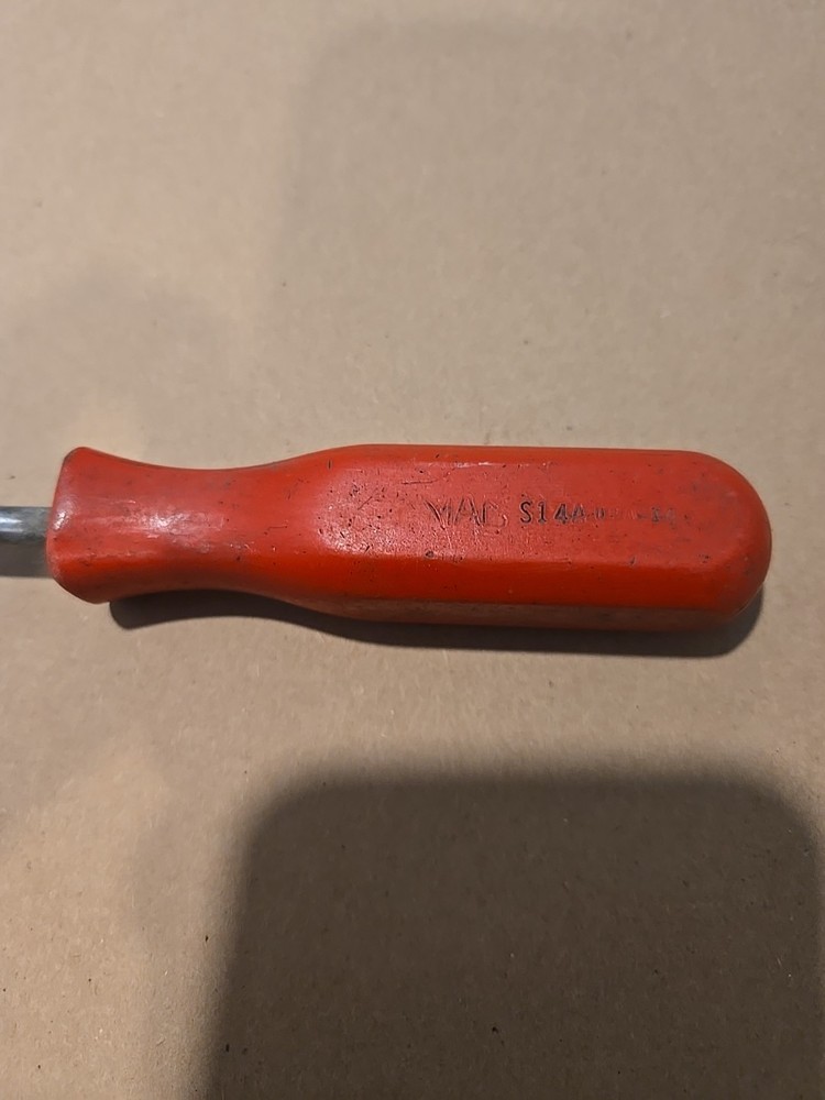 Mac Tools Brake Spring Retainer Tool Red Hard Handle USA S14A