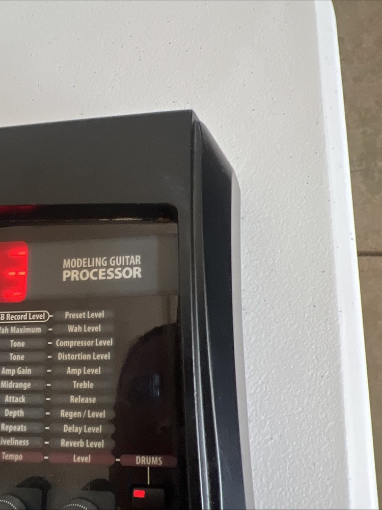 Digitech RP155V Guitar Multi Effects Processor Working Used No Adapter