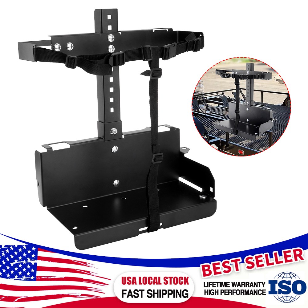 Adjustable Backpack Sprayer Rack for Landscape/Enclosed Trailers, Easy Storage