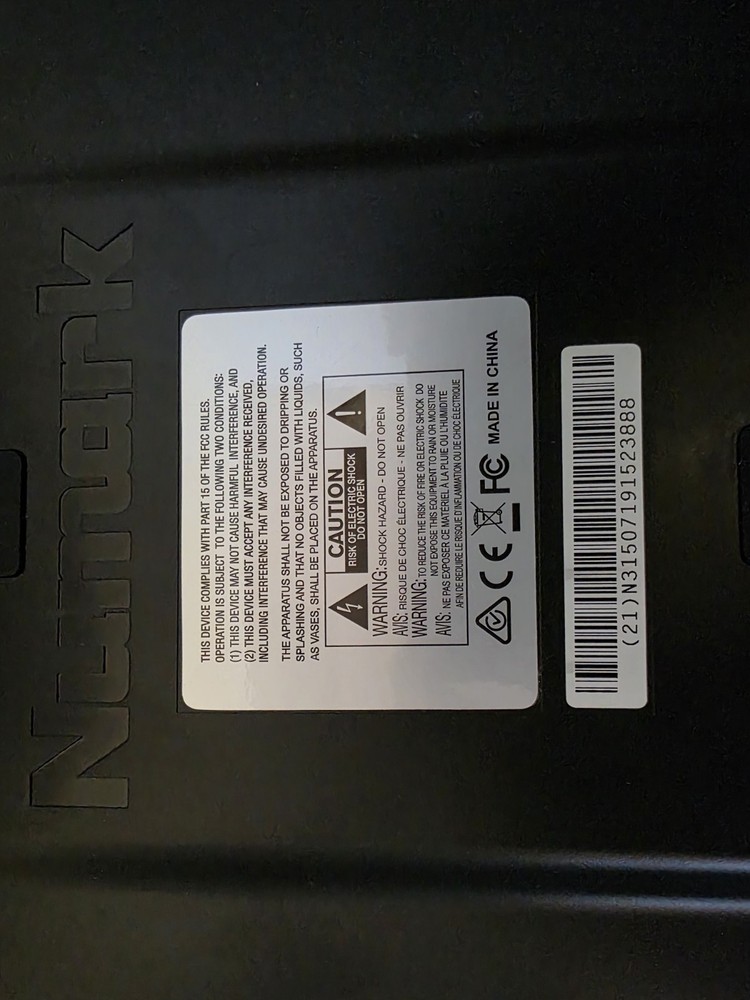 Numark Mixtrack Pro 3 DJ Controller Audio Equipment