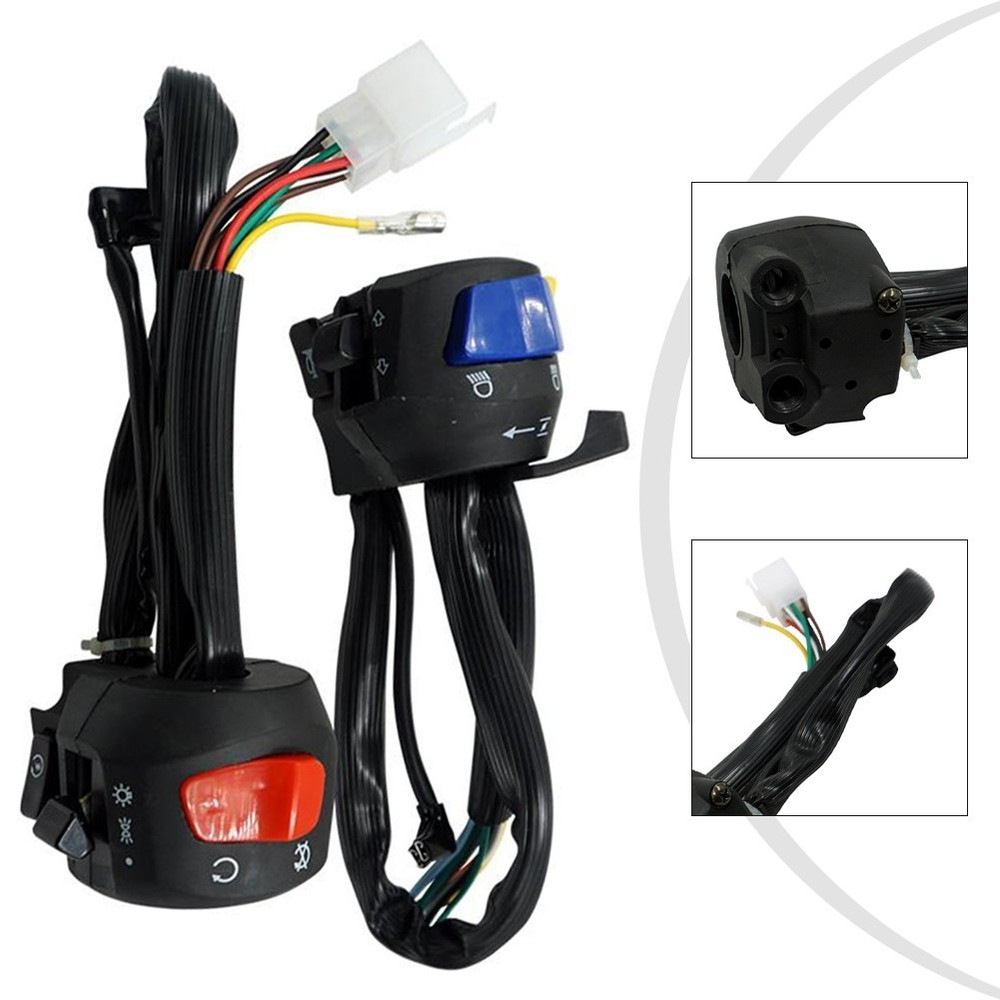 High Performance Motorcycle Handlebar Switch Assembly for Lighting Control