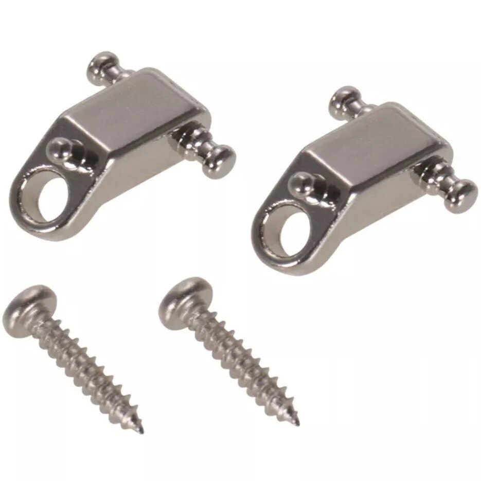 Chrome Guitar String Tree Retainer Guide for Fender Strat Tele