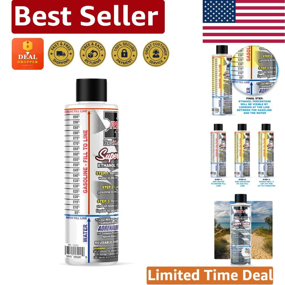 Compact and Reusable E85 Ethanol Testing Kit - Ensure Fuel Efficiency