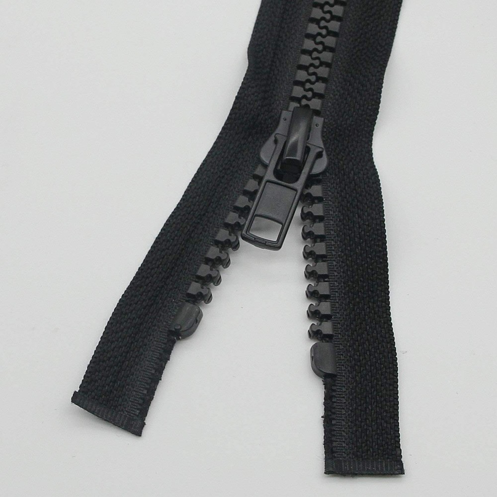 #10 34 Inch Two Way Separating Plastic Zipper For Coat Parka Down Jacket