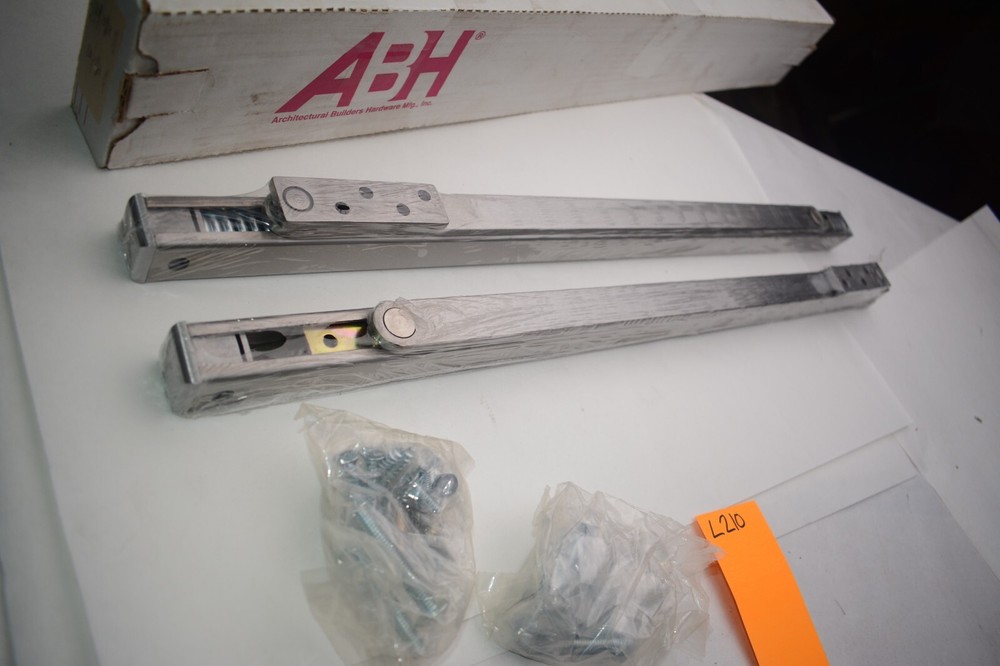 2pc ABH 9024 US32D Heavy Duty Surface Mounted Overhead Hold-Open + Hardware