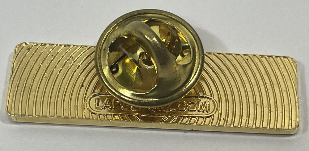 Rosemount Minnesota Pin Button Pinback Clover Gold-Toned Lapel