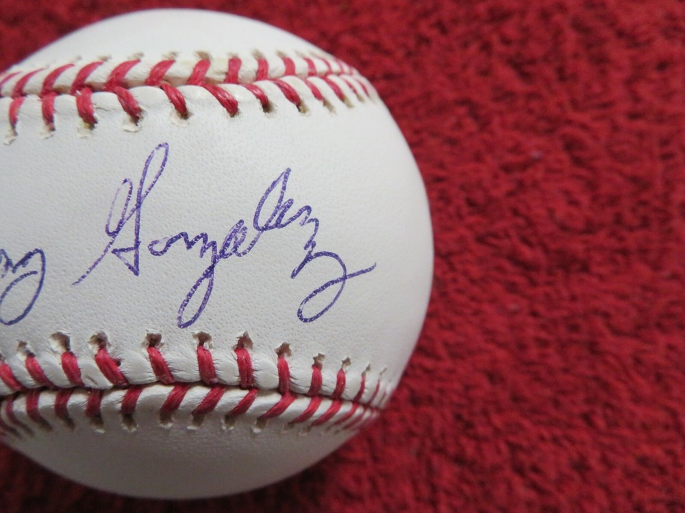Giovanny Gonzalez autographed ROMLB JSA authentication 2× All-Star (2011, 2012)