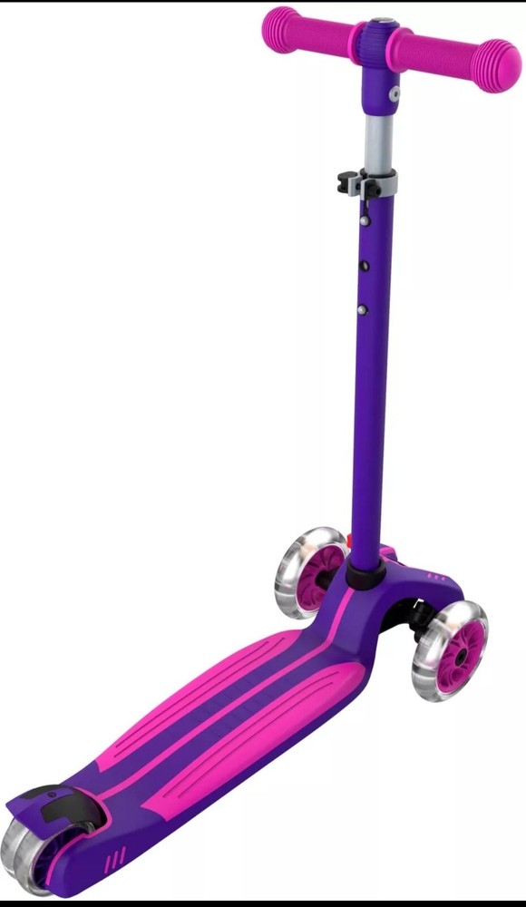 GoTrax - LS1 3-Wheel Kick Scooter - Purple