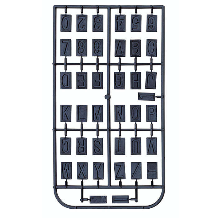 Stencil set for engraving device GE 20