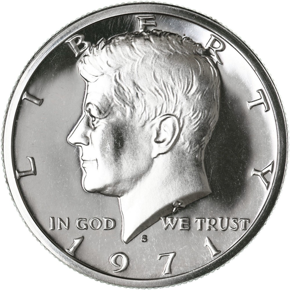 1971 S Proof Set Original Box US Mint 5 Coins