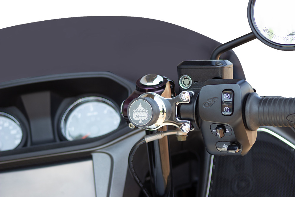 KLOCK WERKS Ambidextrous Mount - Iomount* - Challenger - Chrome