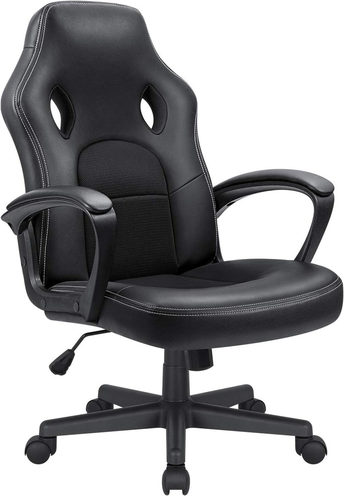 Office Gaming Chair High Back Leather Computer Chairs Ergonomic Height Adjustabl