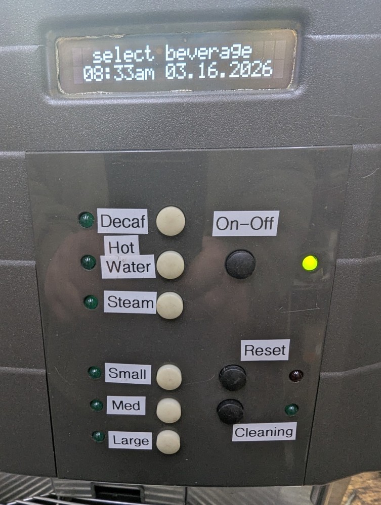 Schaerer Ambiente Espresso Machine Professionally Refurbished.